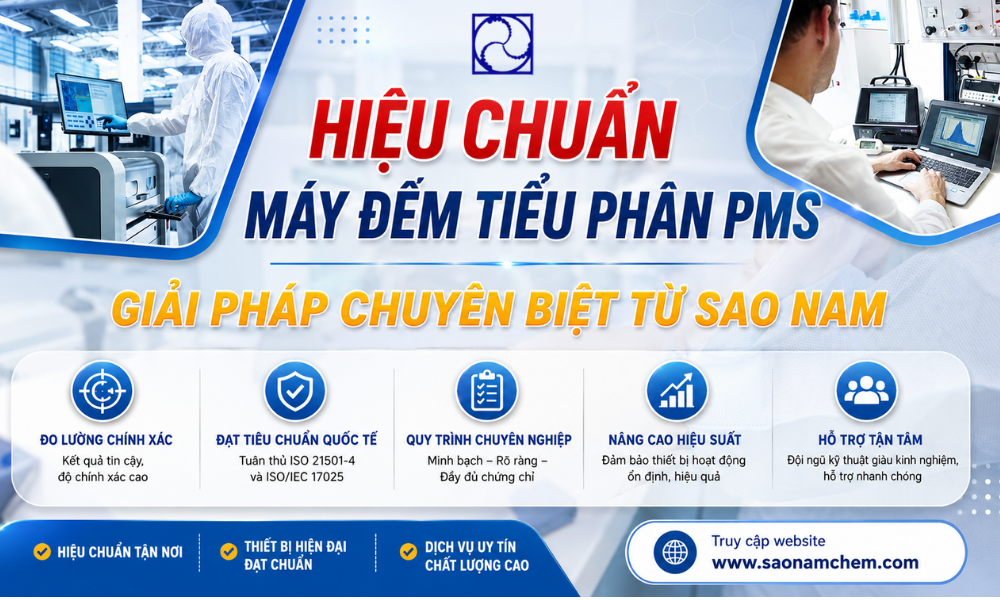 Hiệu Chuẩn Máy Đếm Tiểu Phân PMS: Giải Pháp Chuyên Biệt Từ Sao Nam